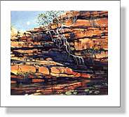 Adcock Gorge painting