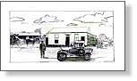 Toilet Mural Drawing Plan